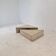 Set of Two Triangle Coffee Tables In Travertine By Up & Up, Italy 1980's