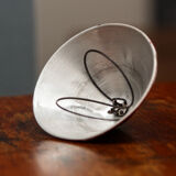 Red mushroom vintage clamp lamp