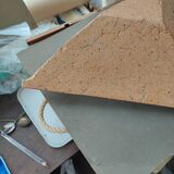 Designer earthenware wall lights