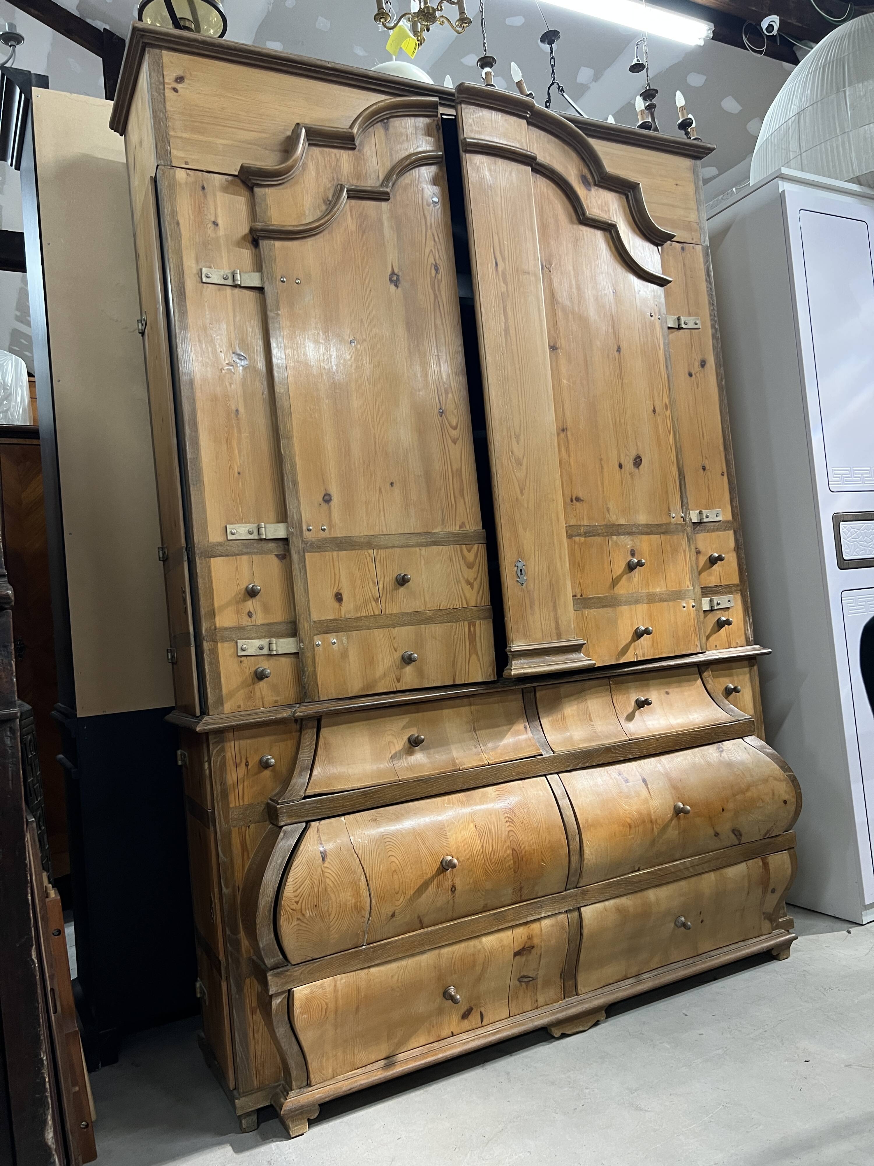 Dutch pine cabinet