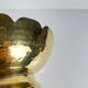 Coupe indienne en métal martelé doré EPNS