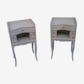 Pair of bedside tables with drawers
