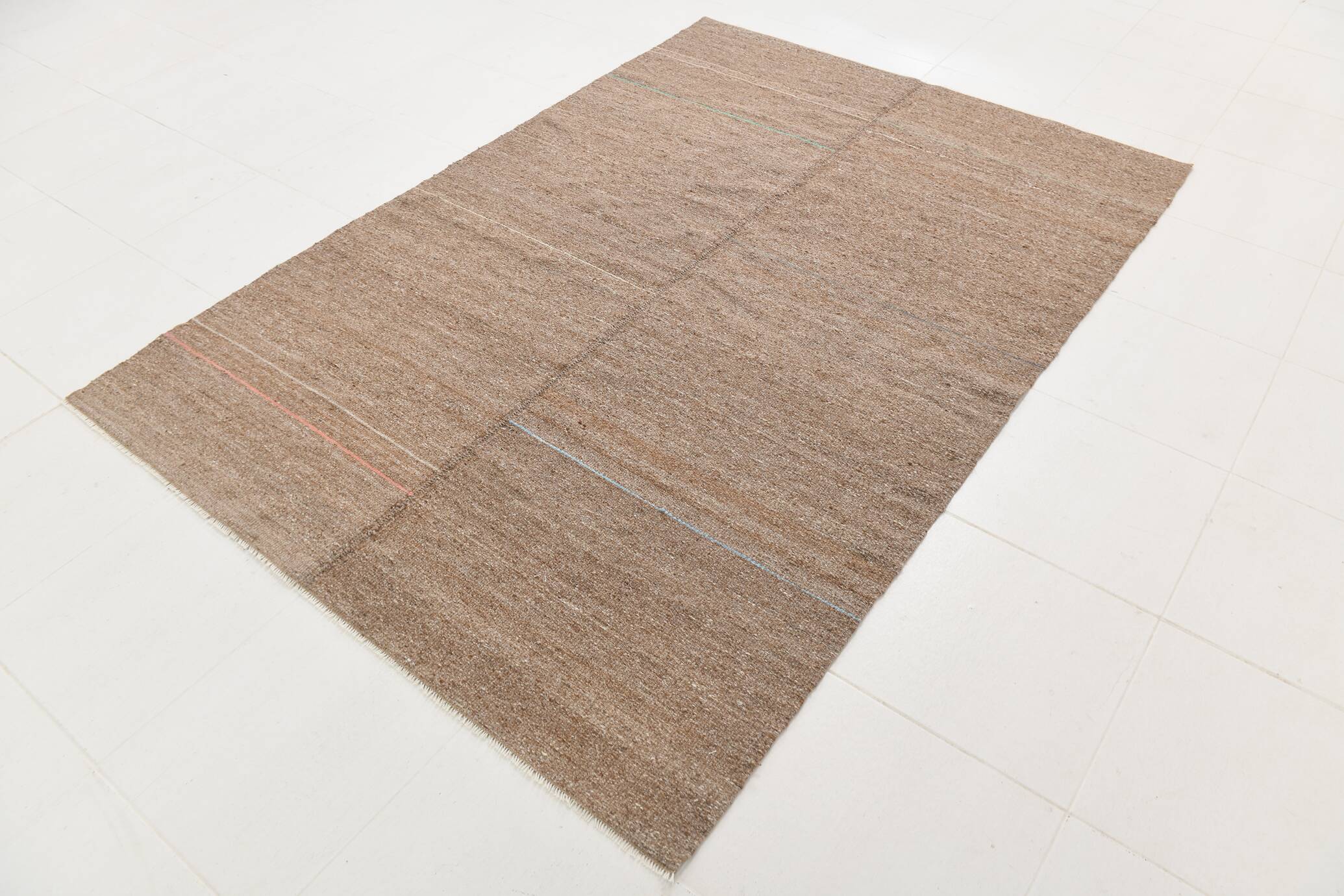 5x7 Turkish Vintage Kilim Rug, 162x228Cm