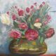 Painting bouquet of flowers signed 1926