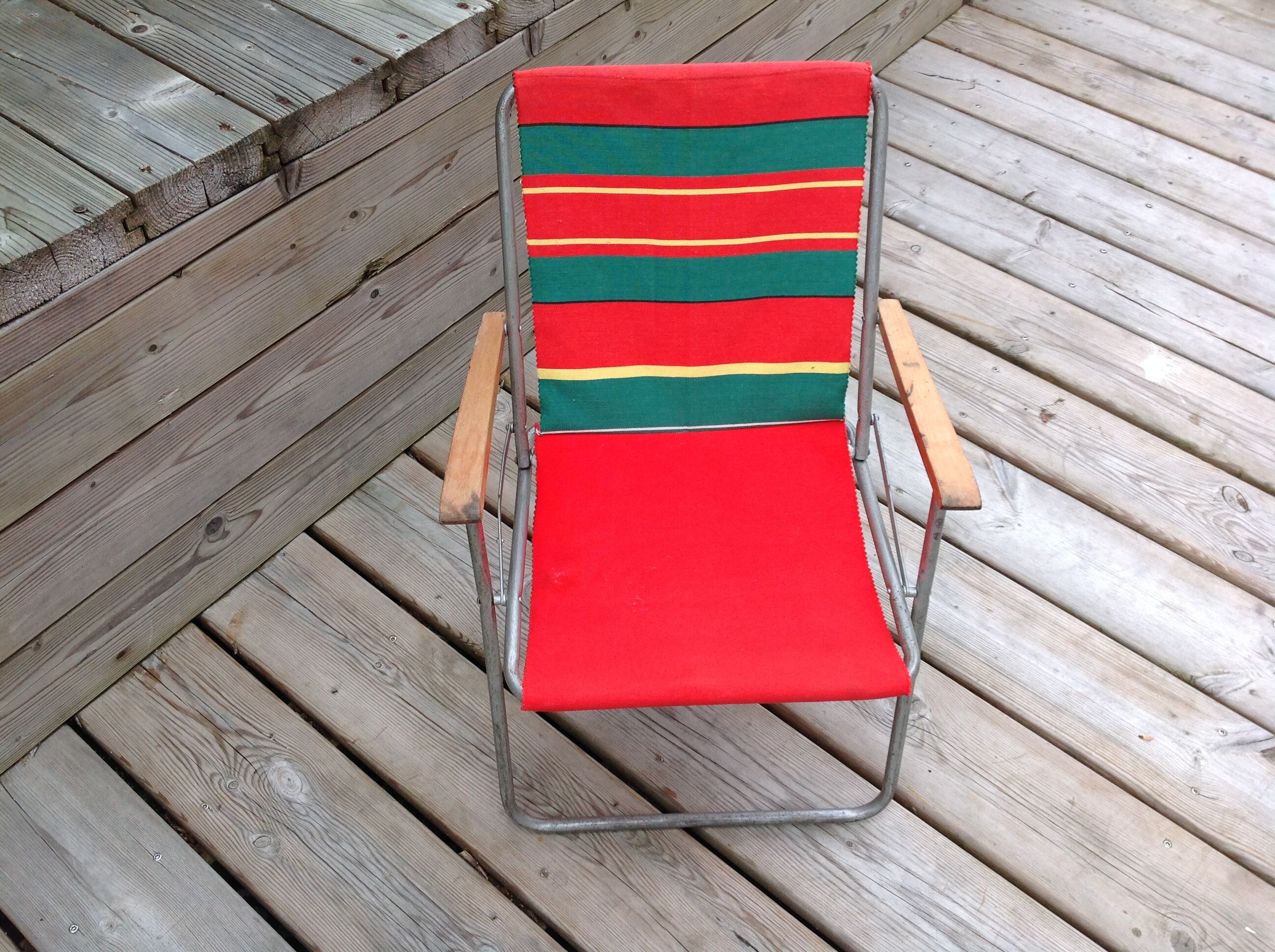 Children's camping armchair