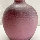 Marmoreal vase by André Delatte Nancy France