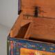Antique folk art style chest with floral motifs (c.1920)