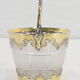 Ice bucket glacons in solid silver vermeil london 1864 victorian era