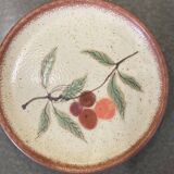 Set of 8 Sainte Radegonde stoneware dessert plates