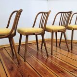 Dining Chairs attributed to A. Suman for Tatra Nabytok, Czechoslovakia, 196