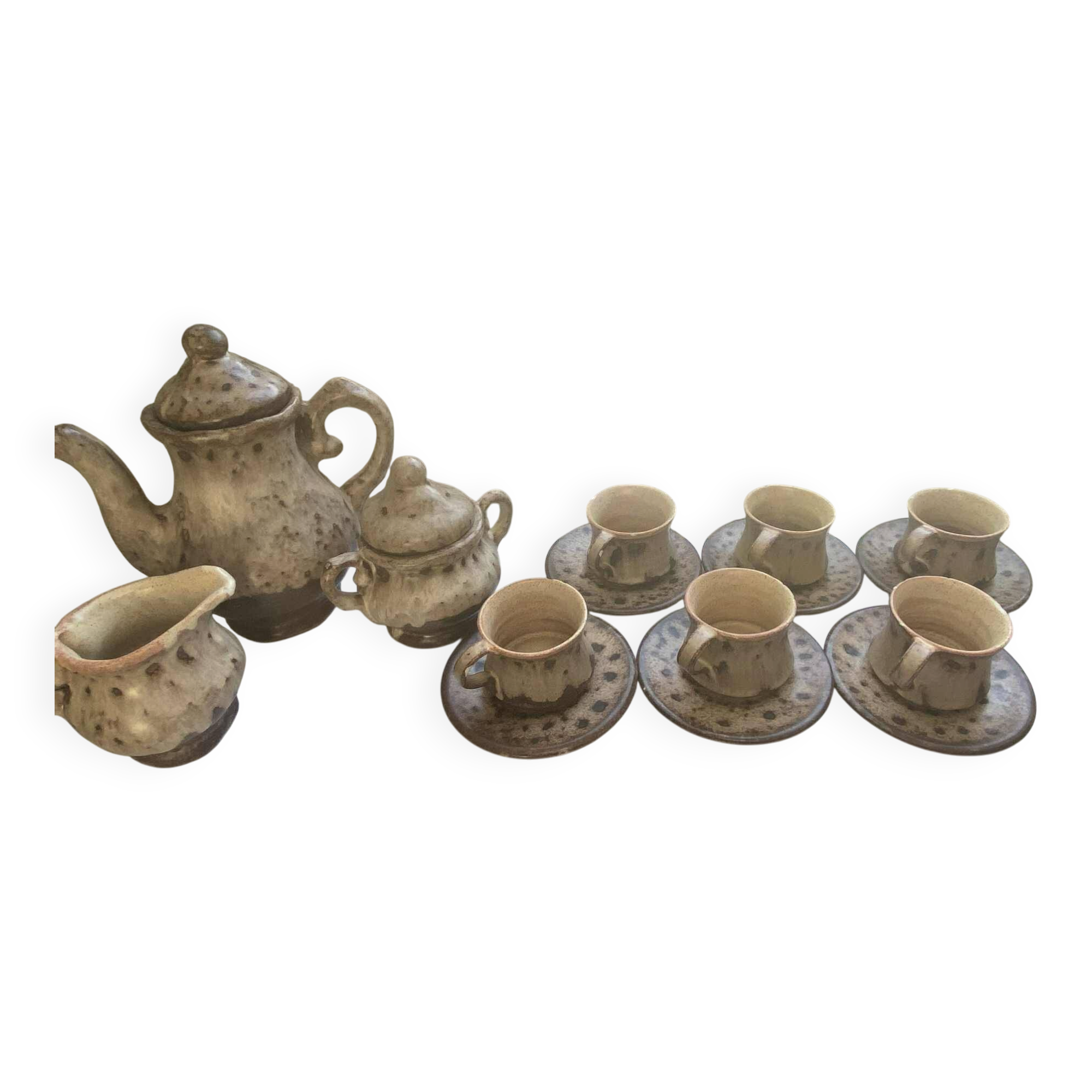 Old Vallauris coffee set