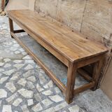 Old Burmese teak bench