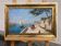 French School of the 20th century, Mediterranean seaside, oil on panel