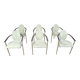 Chaises de salle à manger vintage par Belgo Chrom, ensemble de 6 - années 1980