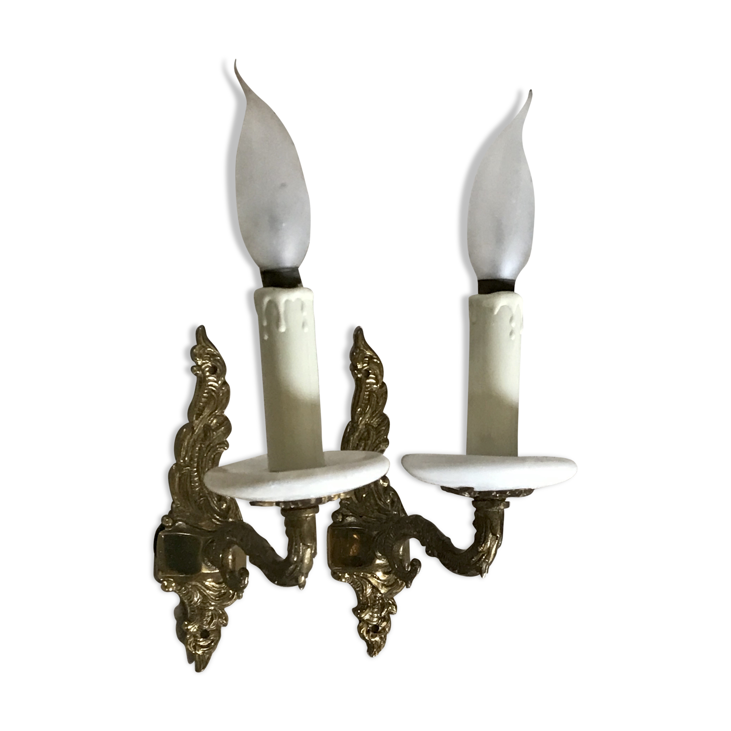 Pair of wall lamps