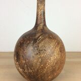 Ceramic ball vase signed Gerhard Liebenthron, 70s