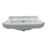 White ceramic washbasin, 1950