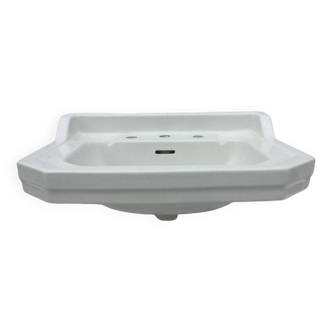 White ceramic washbasin, 1950
