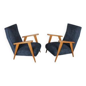 Paire de fauteuils scandinaves