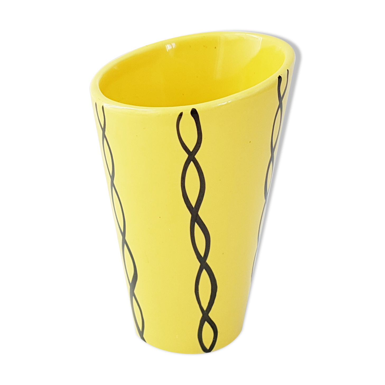 Vintage ceramic vase 1950