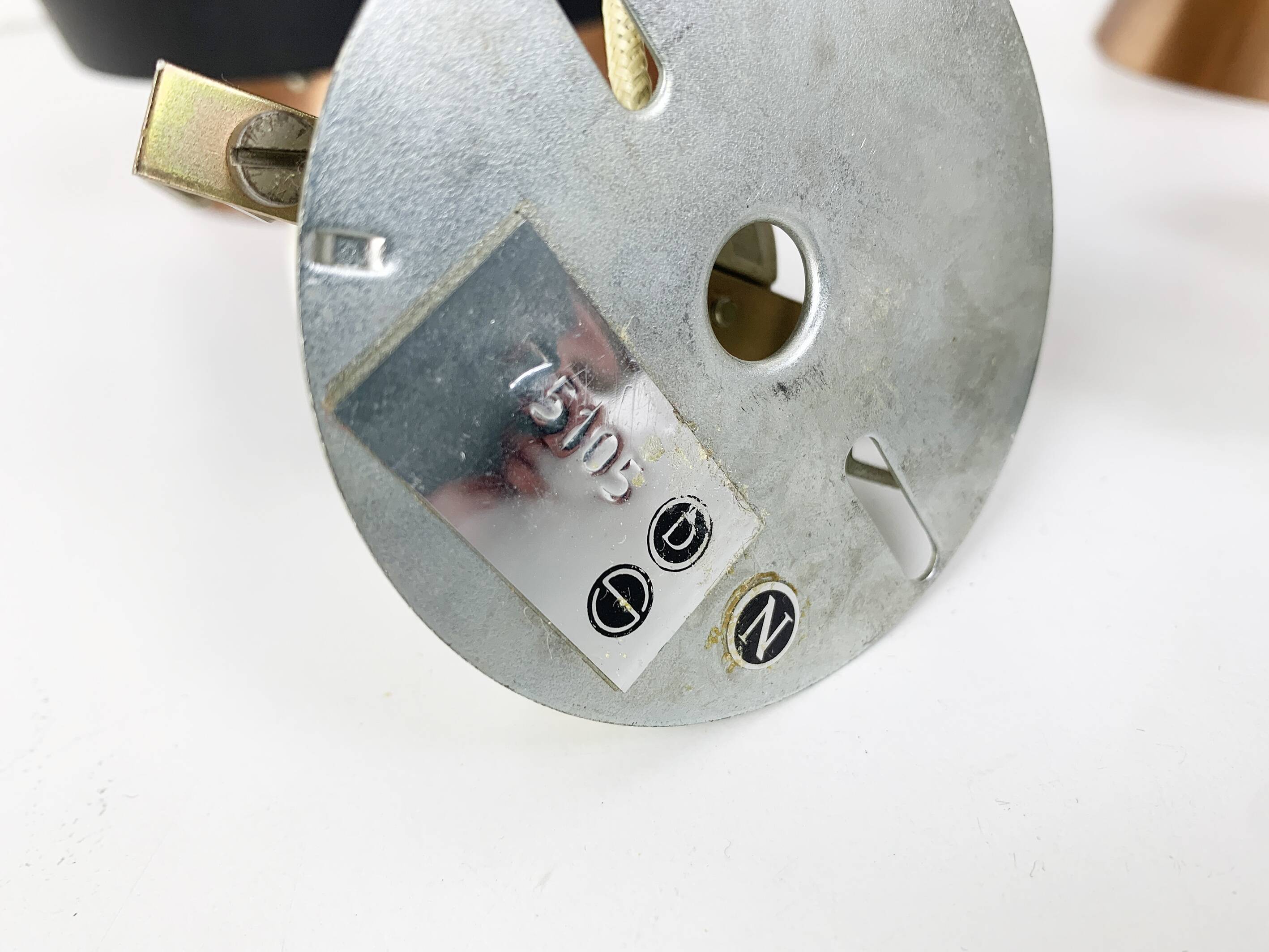 Pair of Tivoli Jørn Utzon ceiling lights for Nordisk Solar Denmark, 1950-60s