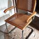Chrome and cannage armchair Breuer