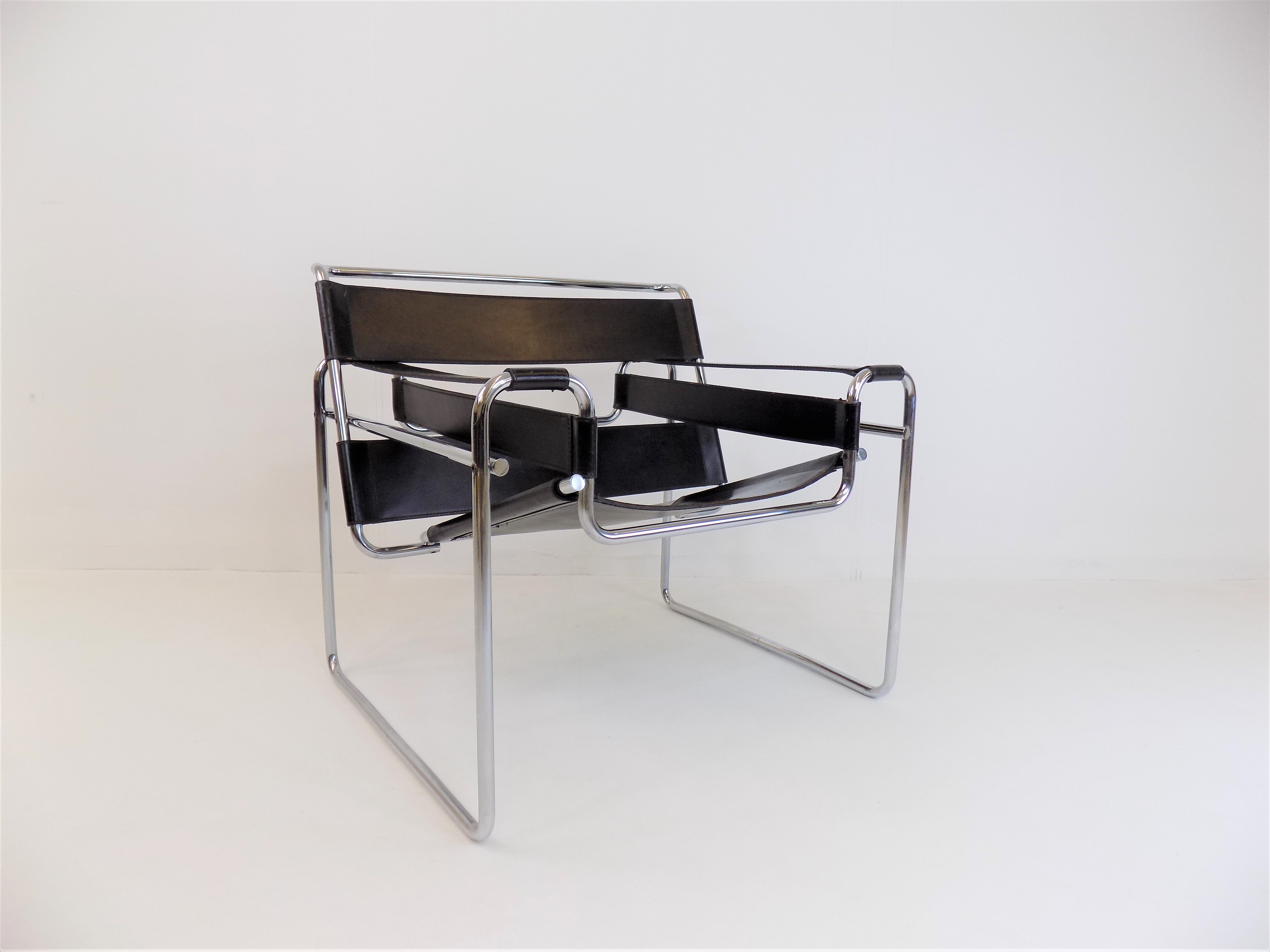 Gavina B3 Wassily chair by Marcel Breuer