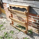 Ancien Vaisselier en Bois Clair