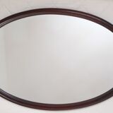 Old oval mirror 63x42cm