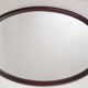 Miroir ovale ancien 63x42cm