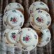 7 antique deep plates from Digoin and Sarreguemines