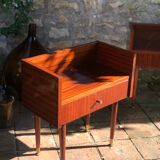 Pair of vintage bedside tables