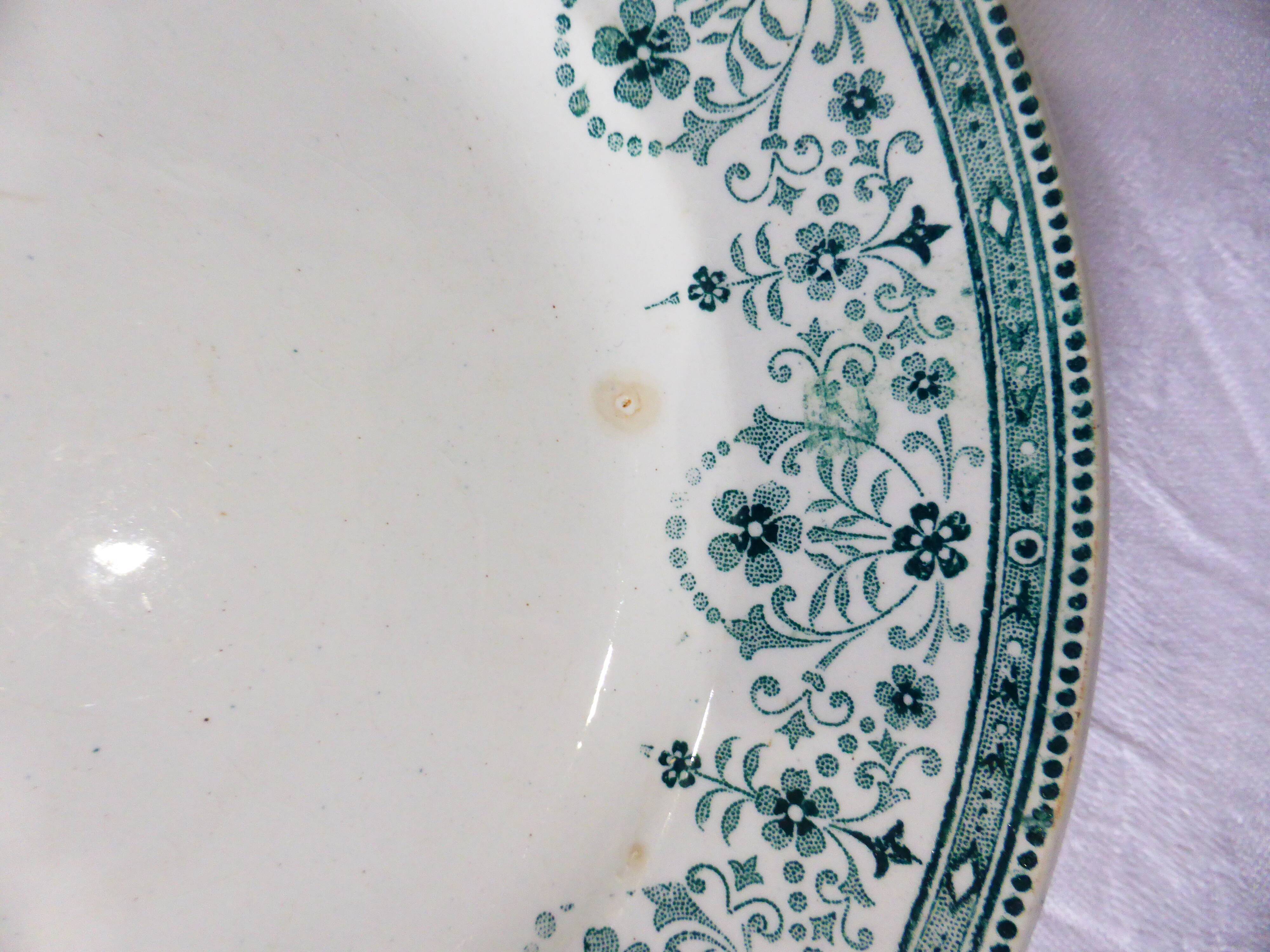 Set of 6 dessert plates from the Moulin des Loups and Hamage model Marceau 211228