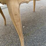 Louis XV extendable dining table, renovated, oak, 120-200cm, 19th century.