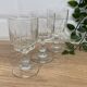 Set of 3 Luminarc Lance white wine glasses