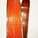 Pair of old wooden skis