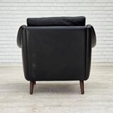 1960s, Danish armchair by Aage Christensen, furniture leather.