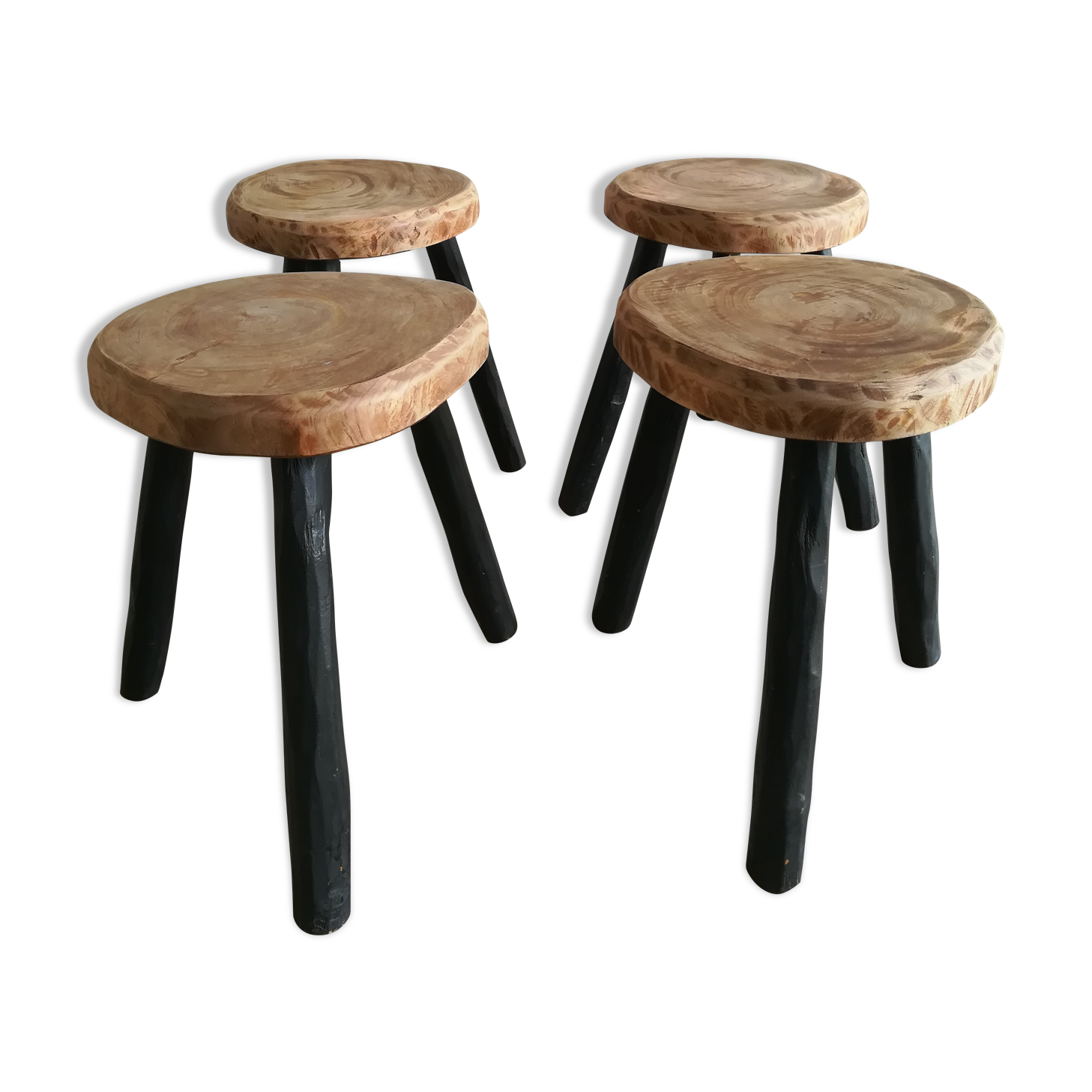 Lot of 4 stools