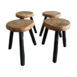 Lot of 4 stools