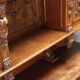 Neo-baroque antique walnut buffet, Italy, 19th century