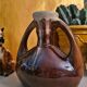 Ceramic vase amphora gustave de bruyn lille fives art new model 1498