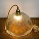 Vintage Holophane glass lampshade