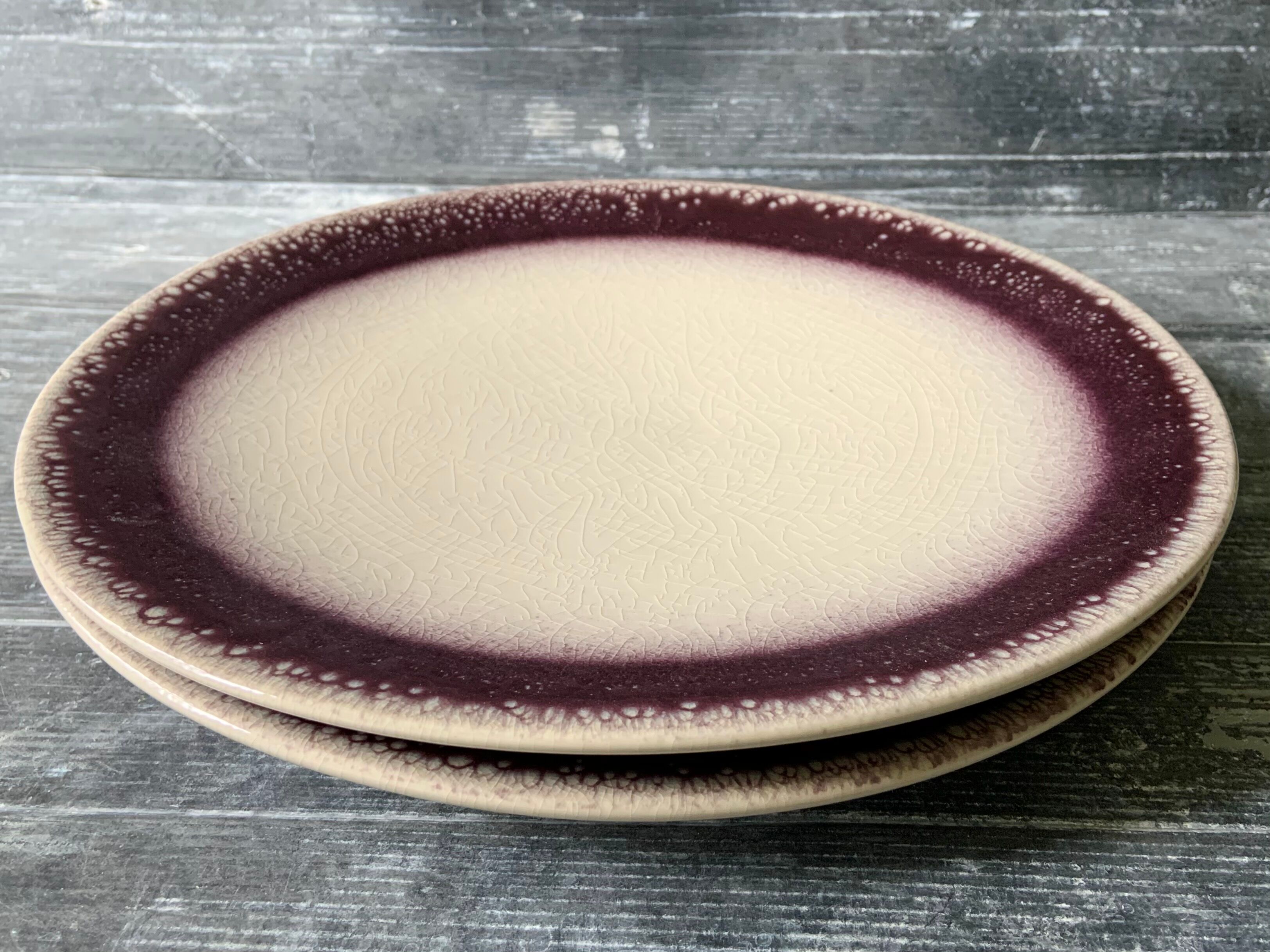 Introducing plates purple poem Jars