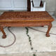 Solid wood coffee table