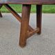Lot de 2 bancs en orme massif par Aranjou