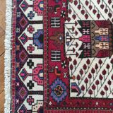 Ancien tapis d iran fait main