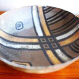 Modern ceramic bowl by Alexandre Kostanda, 1960s