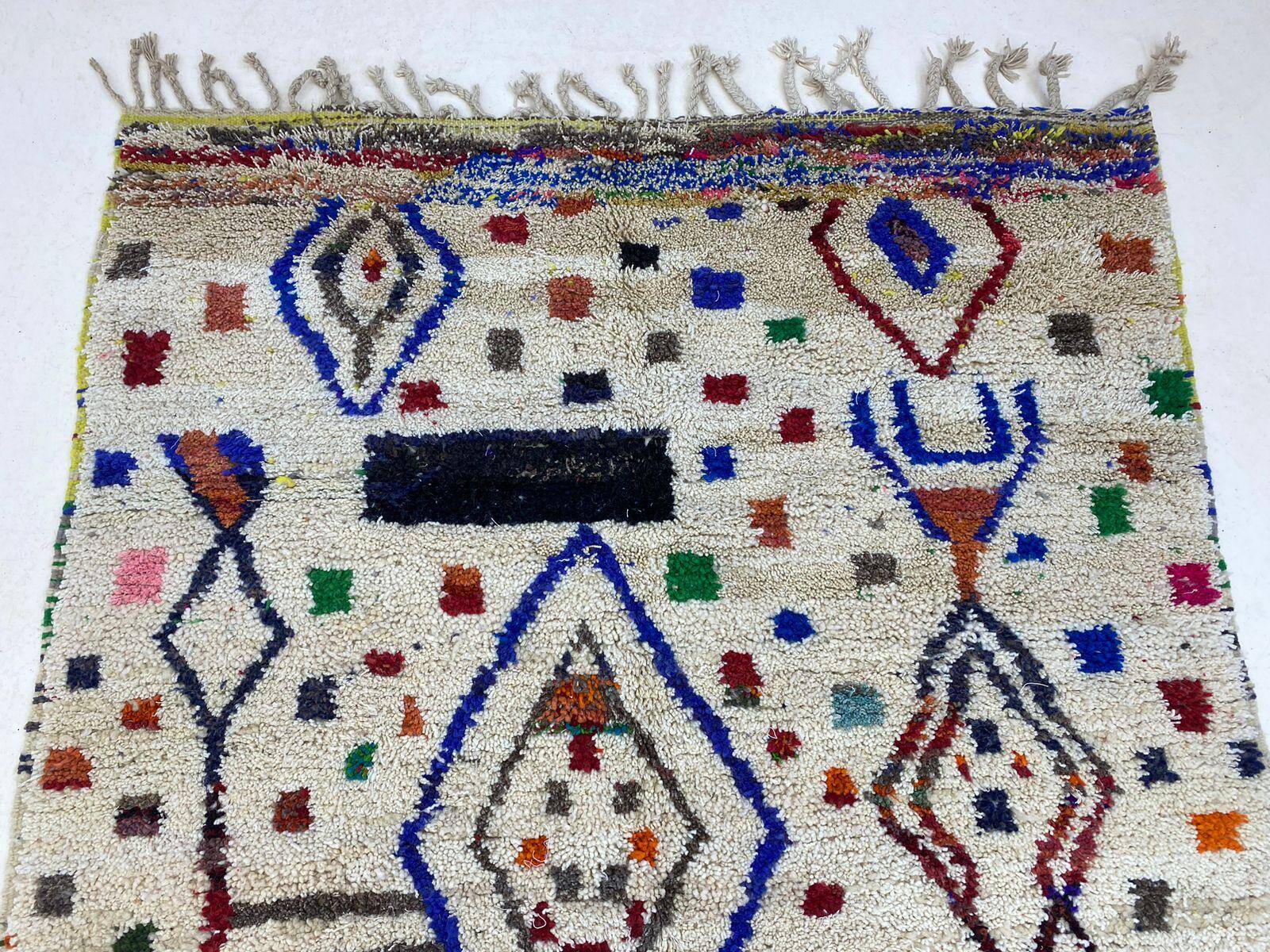 Handmade Moroccan rug high quality 3x2 m