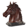 Modern bronze sculpture of a horse's head F.G. Ruocco Naples 20th century