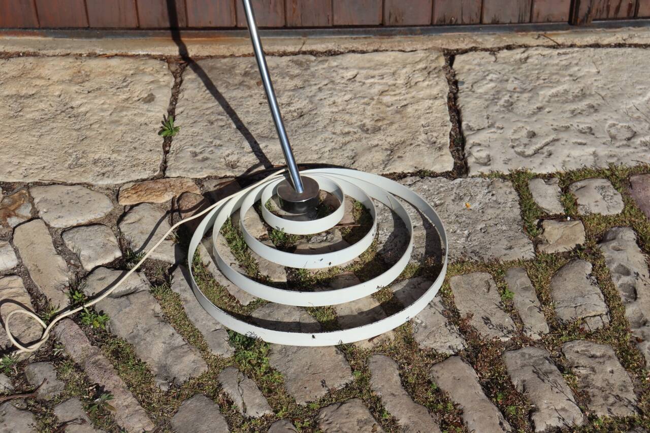 Large 1970s Floor Lamp